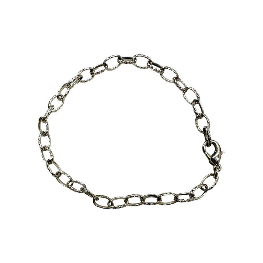 Textured Chain Link Bracelet